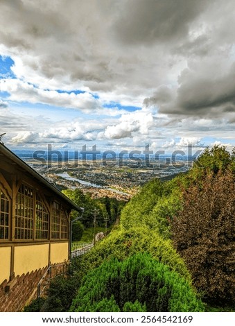 Similar – Foto Bild Stadtansicht von Heidelberg