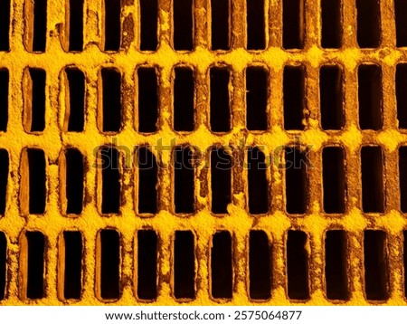 Image, Stock Photo cold metal Snow Grating