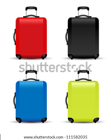 suitcase vector