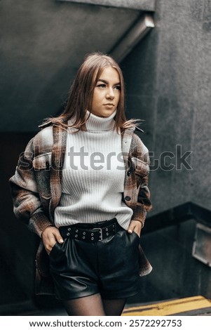Similar – Image, Stock Photo Stairs, Shadow, Bridge
