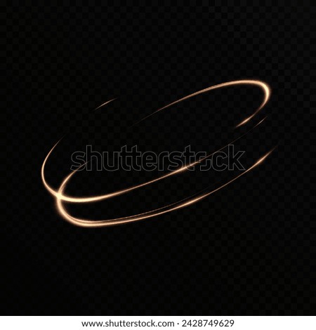 	
Abstract light speed motion effect.Gold color spiral glow effect.Magic shiny lin	