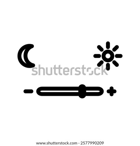 Contrast icon, brightness icon. adjust contrast icon. Signs and symbols vector illustration
