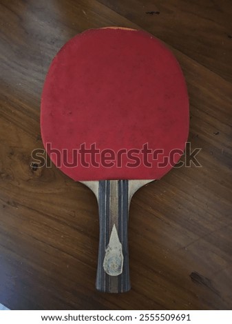 Similar – Image, Stock Photo Rackets made of wood and plastic for badminton and badminton on green lawn on a farm in the summer in Rudersau near Rottenbuch in the district of Weilheim-Schongau in the Pfaffenwinkel in Upper Bavaria