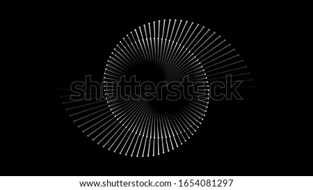 Spiral sound wave rhythm line dynamic abstract vector background 商業照片 © 