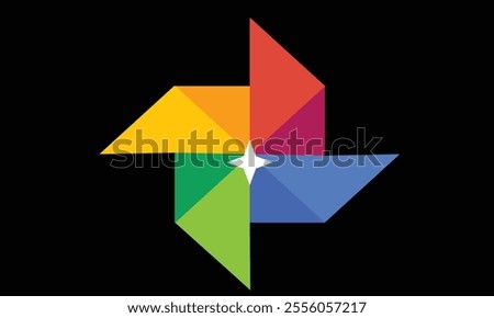 Google Photos Logo Design Coloring