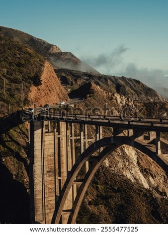 Similar – Foto Bild Big Sur-Ansicht am frühen Morgen