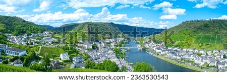 Similar – Image, Stock Photo Cochem on the Moselle