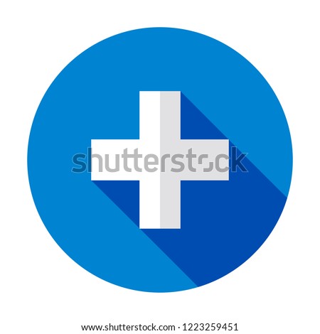 Plus Button icon vector isolated on white background, logo concept of Plus Button sign on transparent background, filled black symbol