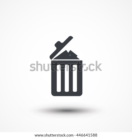 Garbage Bin Vector At Vectorified Com Collection Of Garbage Bin