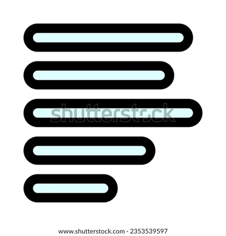 Editable paragraph left alignment vector icon. Part of a big icon set family. Perfect for web and app interfaces, presentations, infographics, etc