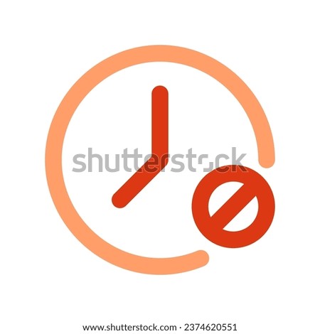 Editable countdown timer off vector icon. Part of a big icon set family. Perfect for web and app interfaces, presentations, infographics, etc
