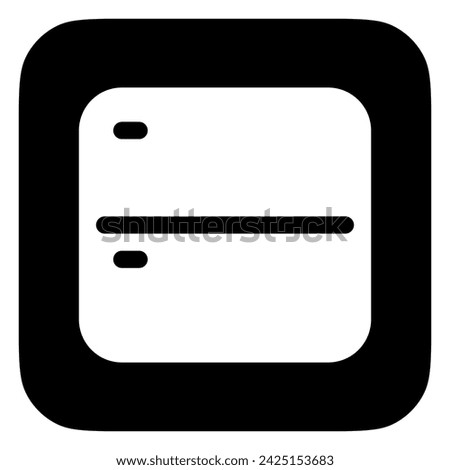 Editable vector vertical split screens icon. Black, line style, transparent white background. Part of a big icon set family. Perfect for web and app interfaces, presentations, infographics, etc