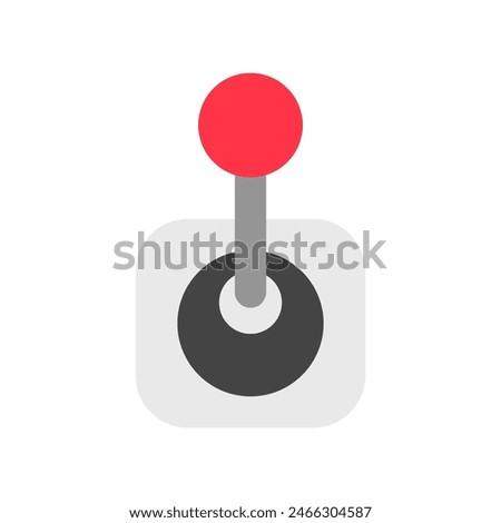 Editable joystick, arcade, game controller vector icon. Video game, game elements. Part of a big icon set family. Perfect for web and app interfaces, presentations, infographics, etc