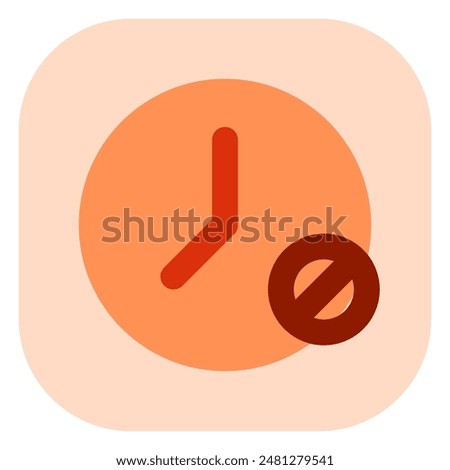 Editable countdown timer off vector icon. Part of a big icon set family. Perfect for web and app interfaces, presentations, infographics, etc