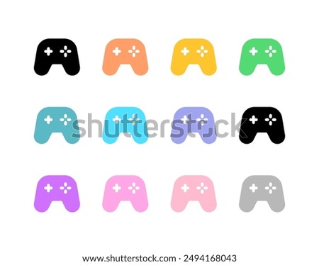 Editable game controller vector icon. Video game, game elements. Part of a big icon set family. Perfect for web and app interfaces, presentations, infographics, etc