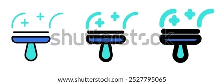 Editable squeegee, window cleaner vector icon. Part of a big icon set family. Perfect for web and app interfaces, presentations, infographics, etc