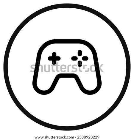 Editable game controller vector icon. Video game, game elements. Part of a big icon set family. Perfect for web and app interfaces, presentations, infographics, etc