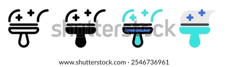 Editable squeegee, window cleaner vector icon. Part of a big icon set family. Perfect for web and app interfaces, presentations, infographics, etc