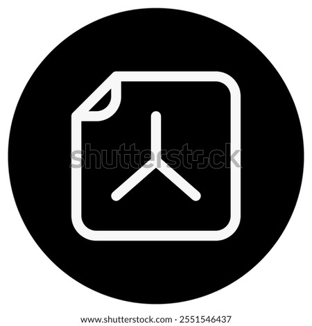 Editable vector pdf file document icon. Black, line style, transparent white background. Part of a big icon set family. Perfect for web and app interfaces, presentations, infographics, etc