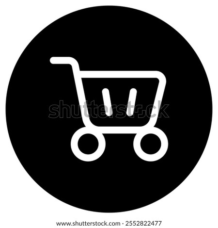 Editable shopping cart vector icon. Part of a big icon set family. Perfect for web and app interfaces, presentations, infographics, etc