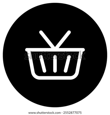 Editable shopping cart vector icon. Part of a big icon set family. Perfect for web and app interfaces, presentations, infographics, etc