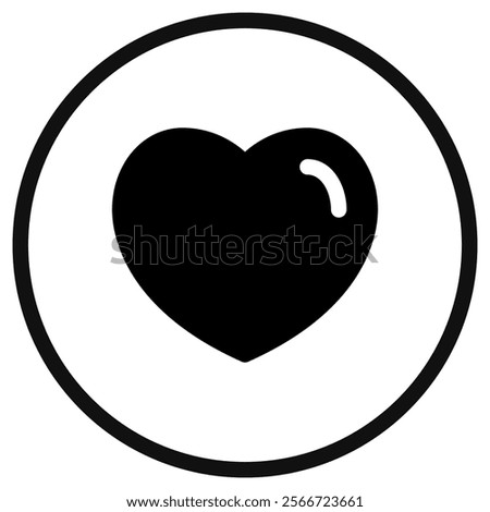 Editable vector heart love favorite bookmark icon. Black, line style, transparent white background. Part of a big icon set family. Perfect for web and app interfaces, presentations, infographics, etc