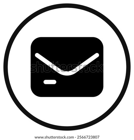 Vector email, newsletter icon. Perfect for app and web interfaces, infographics, presentations, marketing, etc.