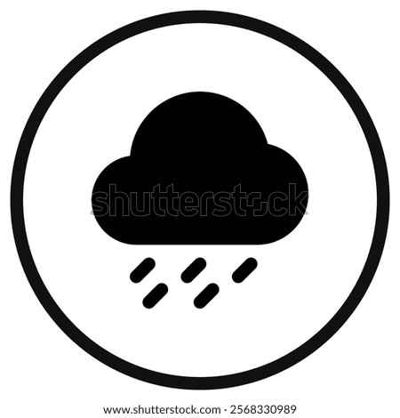 Editable heavy rainfall vector icon. Part of a big icon set family. Perfect for web and app interfaces, presentations, infographics, etc