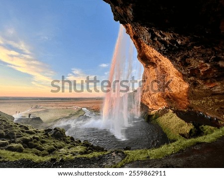 Foto Bild Seljalandsfoss