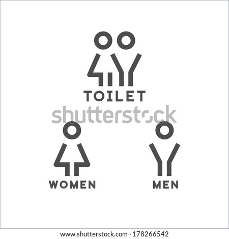 Toilet symbols