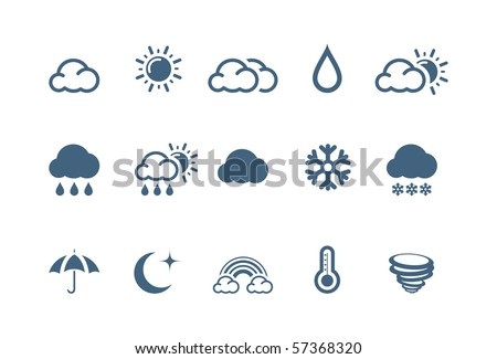 Weather icons