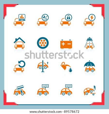  Car service icons