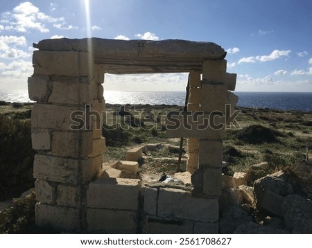 Similar – Image, Stock Photo cast shadow Ocean Island