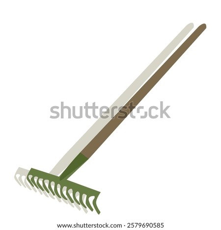 Image, Stock Photo Shovel, digging fork and spade