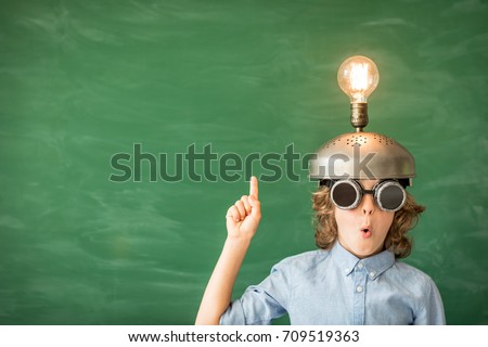 Similar – Image, Stock Photo Light bulbs against an orange background