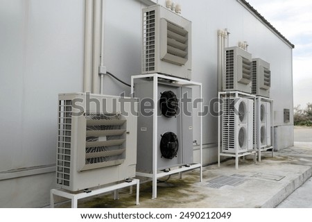 Similar – Image, Stock Photo air condition Technology