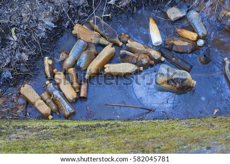 Similar – Image, Stock Photo Landfill pollution