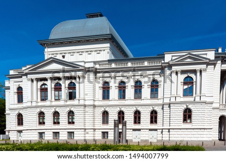 Similar – Image, Stock Photo Oldenburg State Theatre