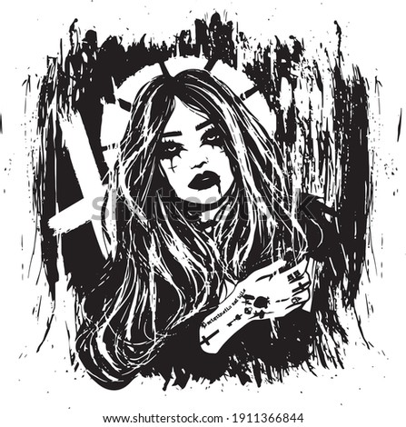 Download Gothic Girl Wallpaper 240x320 | Wallpoper #104439