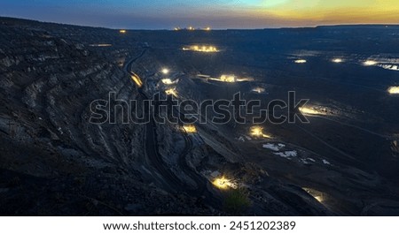 Similar – Image, Stock Photo Mining Landscape Plant