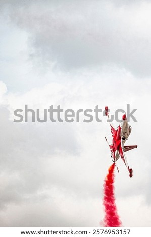 Image, Stock Photo Aerobatics #1 Aviation