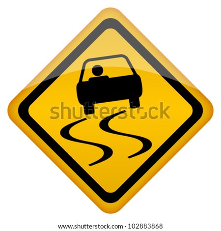 Similar – Image, Stock Photo Warning sign slope in Azores