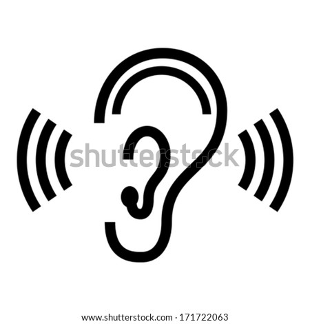 Deaf Symbol clip art Free Vector / 4Vector