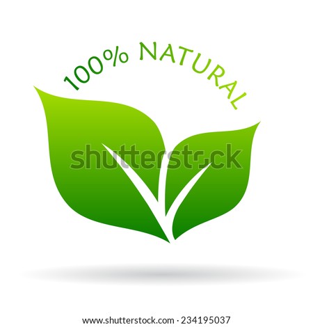 100 natural icon
