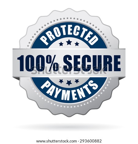 Secure protected payments icon