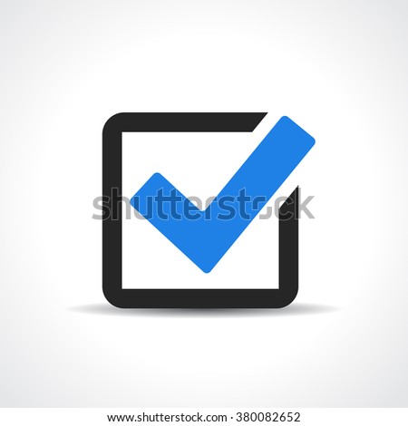 Tick approval icon