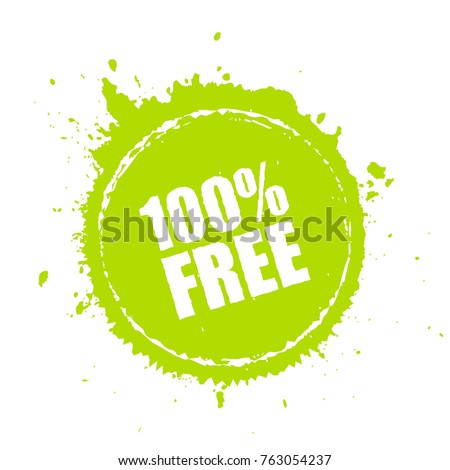 100 free paint splash vector icon illustration isolated on white background