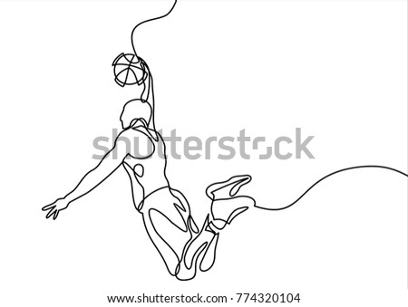 free basketball players vectors basketball player drawing
