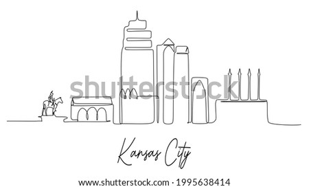 Kansas City Skyline Drawing | Free download on ClipArtMag