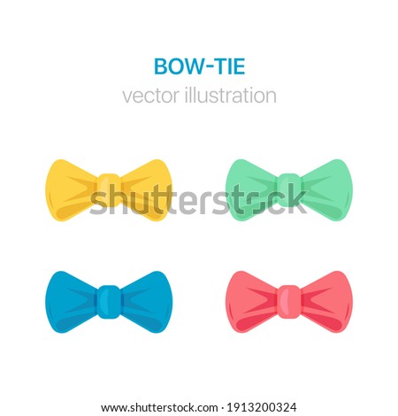 Similar – Image, Stock Photo Bow tie in yellow Fly